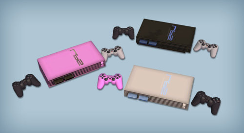 Celestial Spritz Play Station 2 Functional For The Sims 2