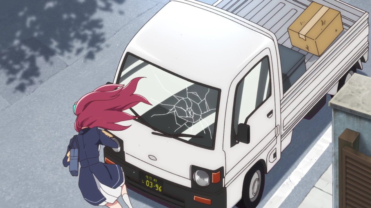 spcrash:The Goodsmile Nendoroid of Sakura includes the truck that killed her wtf 😂