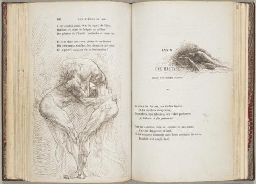 inthemoodtodissolveinthesky:Charles Baudelaire, Les fleurs du mal, édition originale de 1857 