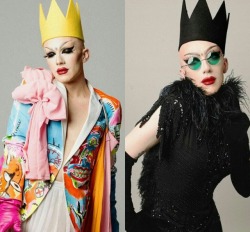 genderisaconstruct-tearitapart:Sasha Velour’s drag race look book