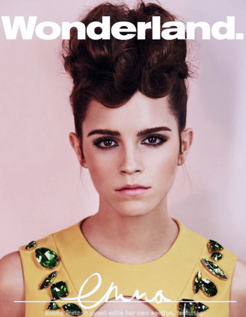  Emma Watson, photographed by Kerri Hallihan for Wonderland Magazine 