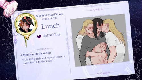 nsfwmonomazine:Please join us in welcoming our first guest artist: LUNCH! We’re so excited to have t