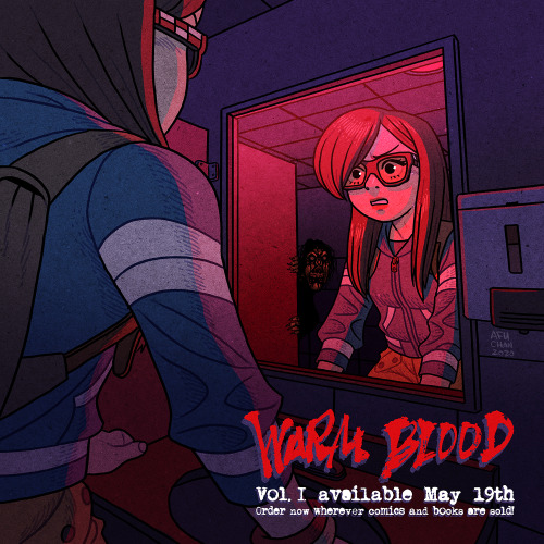 Here&rsquo;s a promo piece I did for the Warm Blood comic written by Josh Tierney. The TBP will be a