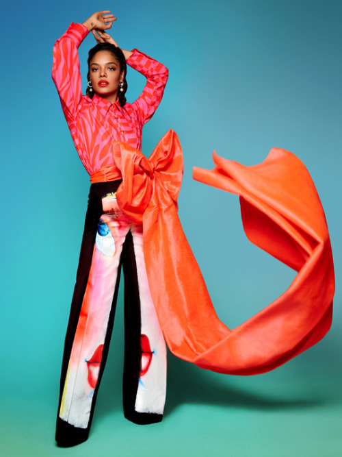 flawlessbeautyqueens:Tessa Thompson photographed by Albert Sanchez for RuPaul’s Drag Race All Stars 