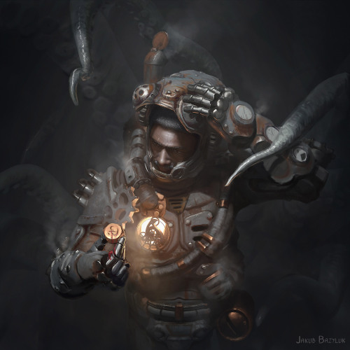 this-is-cool:  The dark sci-fi, fantasy and horror themed creations of Jakub Bazyluk