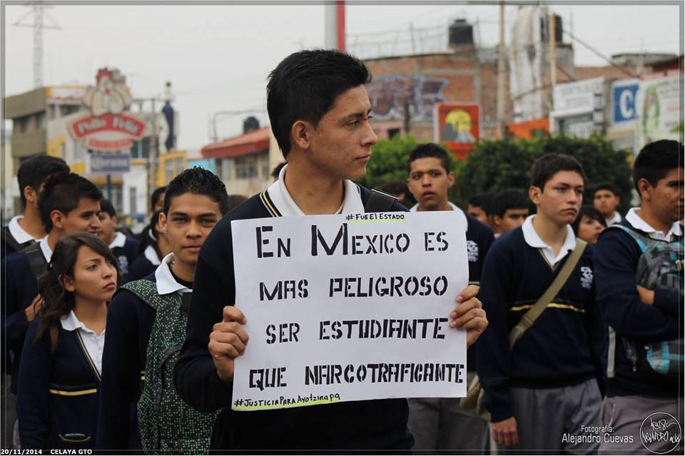 enloi:   &ldquo;In Mexico is more dangerous being a student than a drug-trafficker&rdquo;