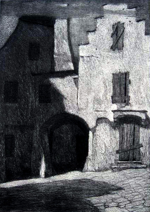 astrilde:  Stefan Eggeler - The Plague of Pestilence, portfolio (1920)