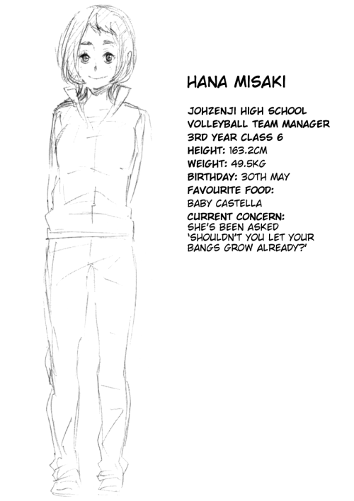  Haikyuu!! Volume 13 → Character Profiles[Volume adult photos