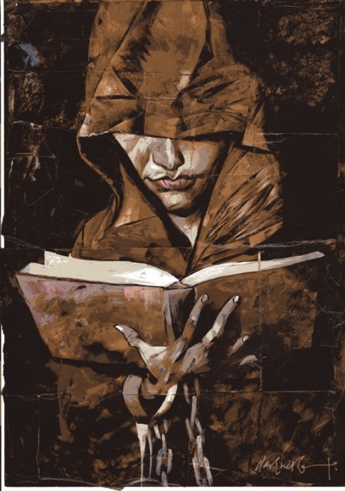 Here’s some of Dave McKean’s incredible illustrations of The Endless from Neil Gaiman’s The Sandman 