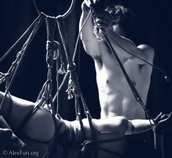 alexandreandco:  ~ All photos &amp; ropes © Alex Lobos, Alexfun.org/faq ~~ (In Berlin? Join the bondage jam ) ~
