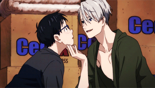 Signs as Yuuri Katsuki and Victor Nikiforov gifs