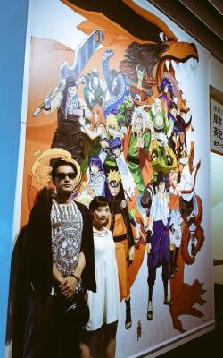 mokkuns:  naruto cast visiting naruto exhibitionsources: 1 2 3 4  