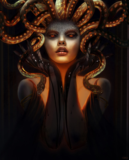 adarkerbeauty: Medusa by RobShields