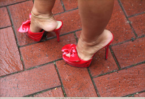 XXX nastyladybarbara:  feet-calves:  Lady Barbara photo