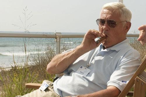 It&rsquo;s nice to sneak away from all of those dicks at the conference and have a smoke on the 