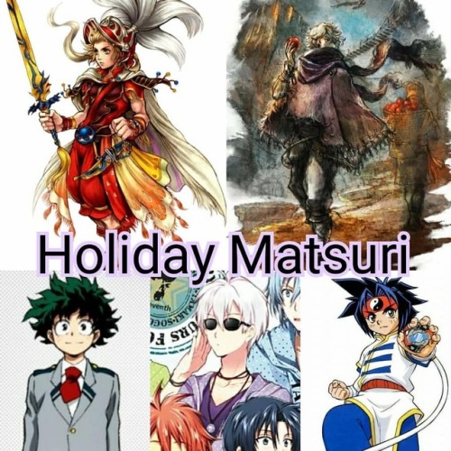 Im craving a con so badly even tho it feels like awa just ended so here is my #holidaymatsuri line u