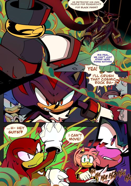 A Small Comic Of The True Ending Of Shadow The Hedgehog (2005) Originally For The @neverturnbackzine