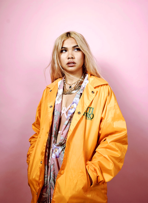 music-daily: Hayley Kiyoko photographed by Andrew Boyle for Out Magazine