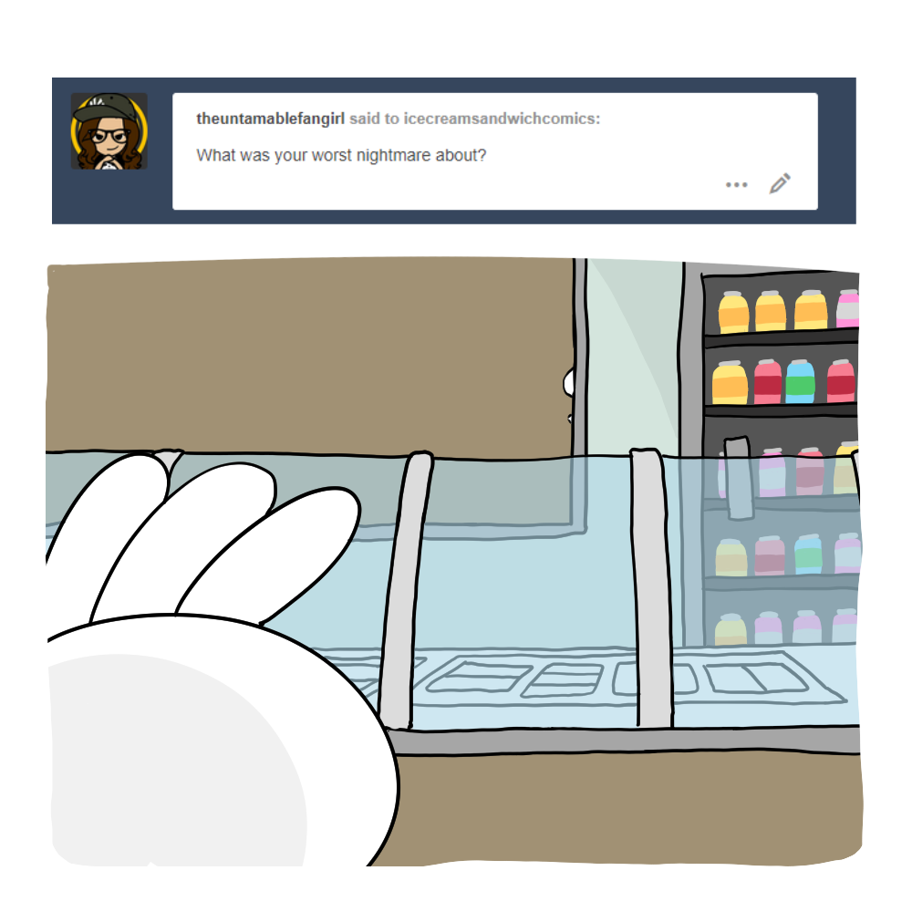 icecreamsandwichcomics:  I woke up crying