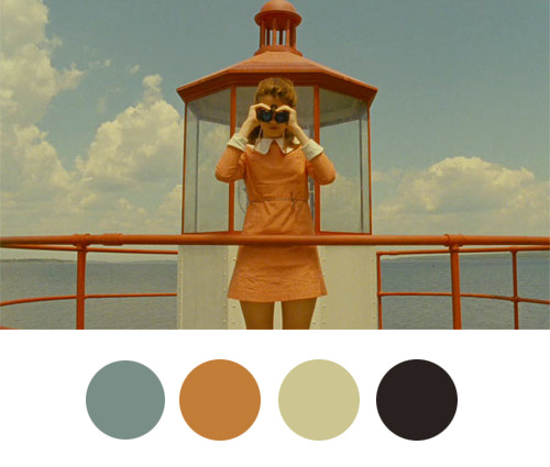 wesandersonpalettes:
“ Sam: Why do you always use binoculars?
Suzy: It helps me see things closer. Even if they’re not very far away. I pretend it’s my magic power.
”
Follow a new Tumblr that features stills of scenes from Wes Anderson films and...