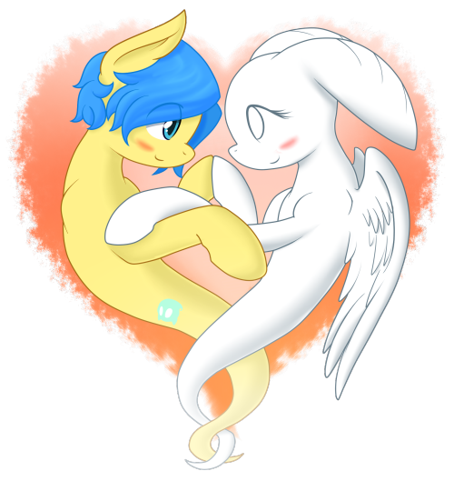staticsrecyclebin:  Quick little something for the two cuties  <333