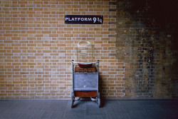 11th-sign:  Platform 9 ¾ by voldy92 on Flickr.