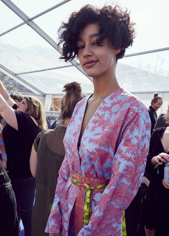 nastty:  Damaris + Grace @ Jonathan Saunders!