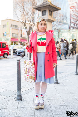 tokyo-fashion:  Yu-chan in Harajuku wearing