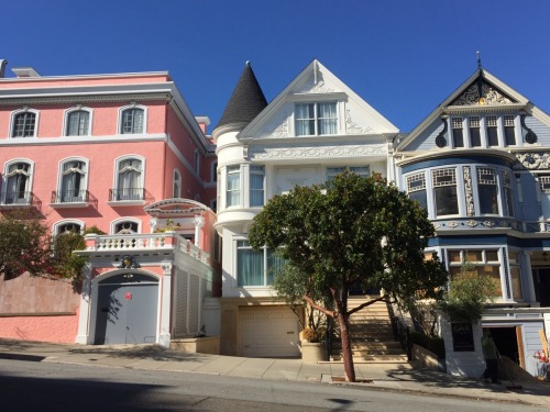 Ice cream colors on a warm day in San Francisco.