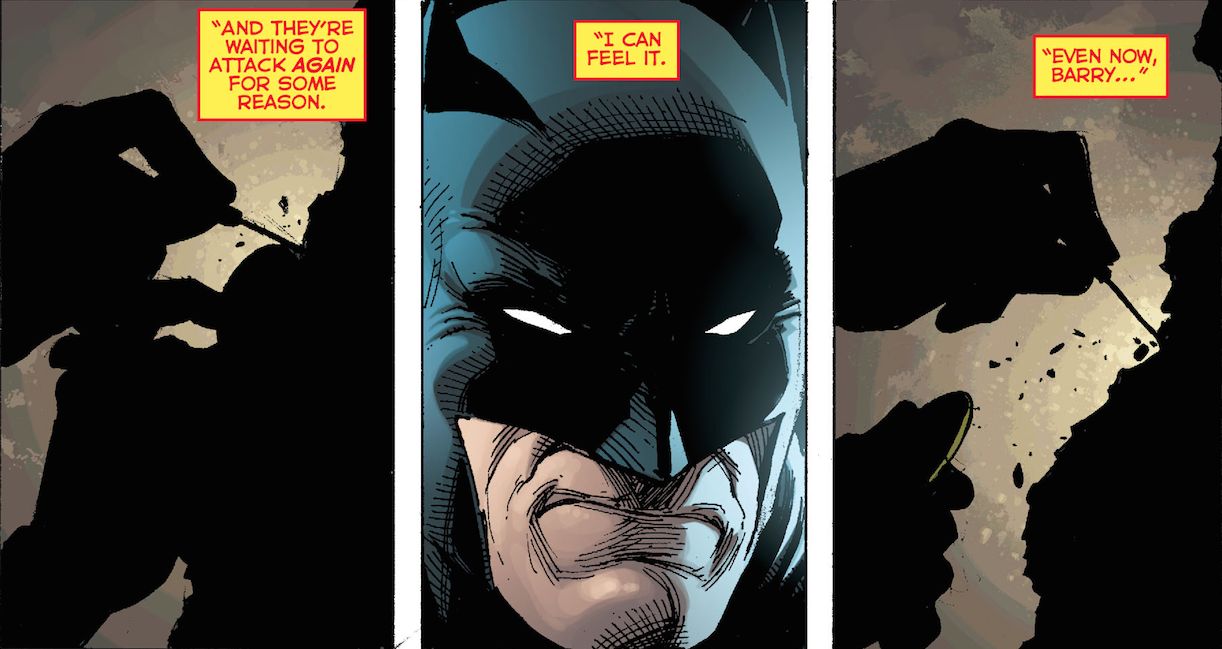 nomalez:  fullofcomics:  Who Watches The Justice League? DC Universe: Rebirth #1