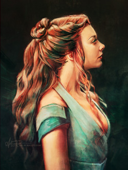 alicexz:  Simple study of Margaery Tyrell,