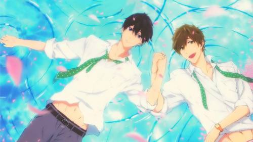 yaoix1000:Makoto x Haru of Iwatobi Swim Club 