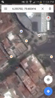 That red dot is my exhusband&rsquo;s location in Medillin, Colombia. His building&rsquo;s name is La Florista. He is on the 8th flr.  He has not spoken to my daughter since she was 4. Not sent her 1 birthday or xmas card since she was born. He owes over