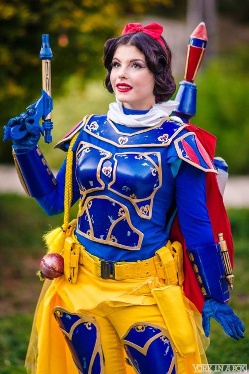 dominantlife:  queens-of-cosplay:  Disney/Star Wars mashup themed shoot  Photographer: York In A Box  OMFG 