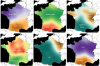 French vowel contrasts and the pronunciation of “cent euros”, “vingt” and “moins” in metropolitan France.
[[MORE]] TerrMys:
These maps reveal the results of research into phonological variables across France. The variables are:
The contrast between...