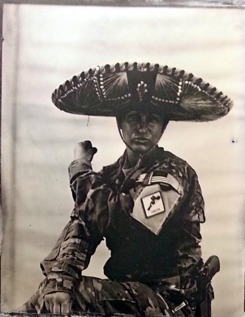 dirty-gunz:  thatonebassistdude:  Collection of Civil War styled pictures (tintype) made by Aerial Gunner Ed Drew. Included in the pictures are PJ’s, Combat Rescue Officers and the crew for their Black Hawk.  Can anyone tell me what muzzle device is