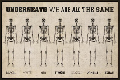 trippystore:Underneath We Are All The Same - Poster