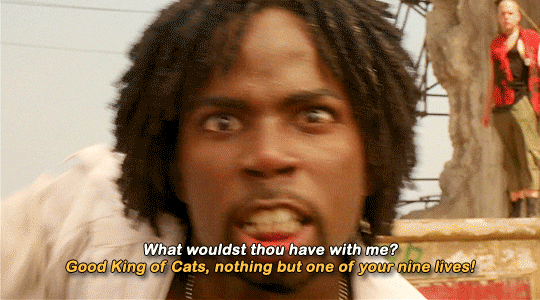 jumpingjacktrash:  vastderp:  e-ripley:   Harold Perrineau as  Mercutio in Romeo