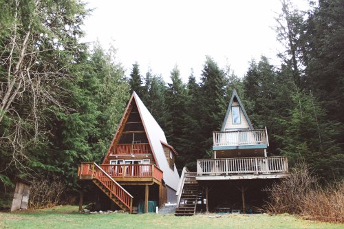 salboissettphoto - ‘’ His & Hers”A-frame cabin community...