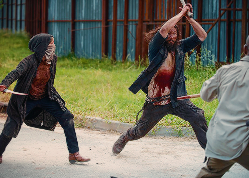 the-walking-dead-art:  You don’t have to kill people. Of course we do. 