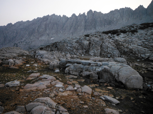 Pinnacles Lakes Basin, John Muir Wilderness, Sierra Nevada Mountains, California, USA. Photo by Van 