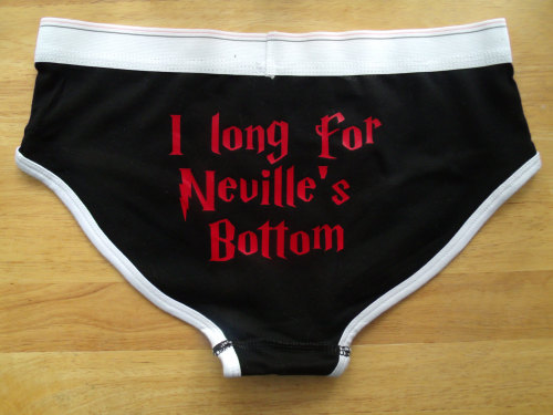 wickedclothes:  Harry Potter Undies These adult photos