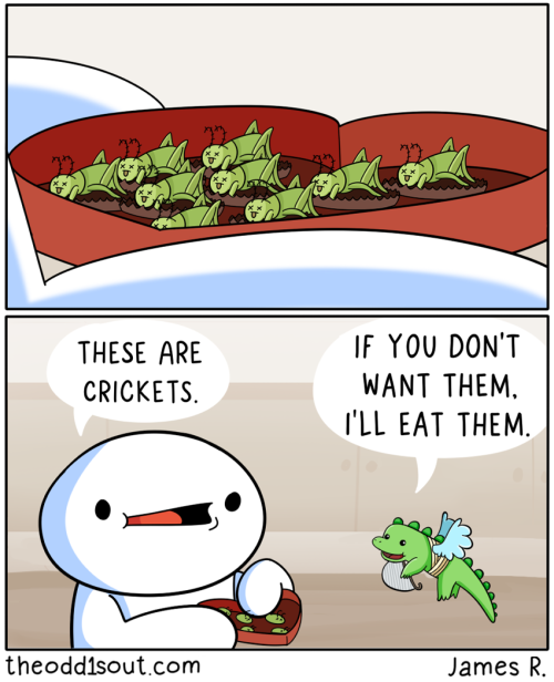 theodd1sout:I made another Valentine’s Day comic :0 Full image