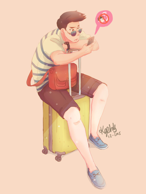 kgchls: Thominho, going vacation together (normal life au).Minho and thomas planned to have vacation