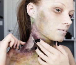 lexbots:  zombie bite makeup tutorial - madeyewlook