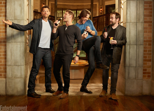 entertainmentweekly:Be still our hearts! See 4 Exclusive Photos of the Supernatural Cast