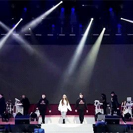 Ariana Grande Performing At The #OneLoveManchester Benefit Concert In Manchester, England On June 4,
