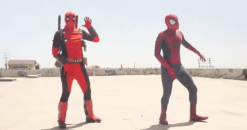theultimatemoviefanatic:  Spider-man and Deadpool Dance Battle 