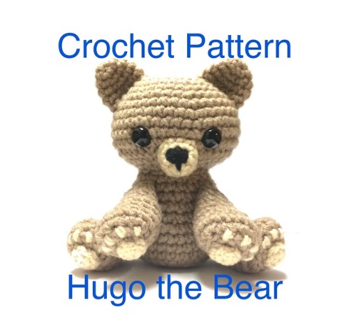 I’ve released another pattern on Etsy! Hugo the Bear ^___^One of my goals for this year is to write 