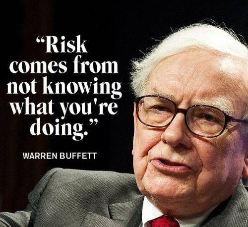 dailymotivationalquotesx:“Risk comes from not knowing what you’re doing.” - Warren Buffett [600 x 54